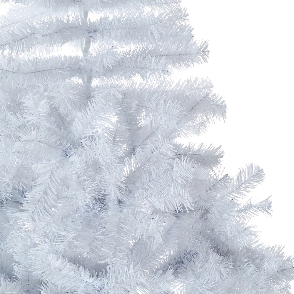 Living and Home Metal Base Snow-Flocked Artificial Christmas Tree 6.8ft Image 4
