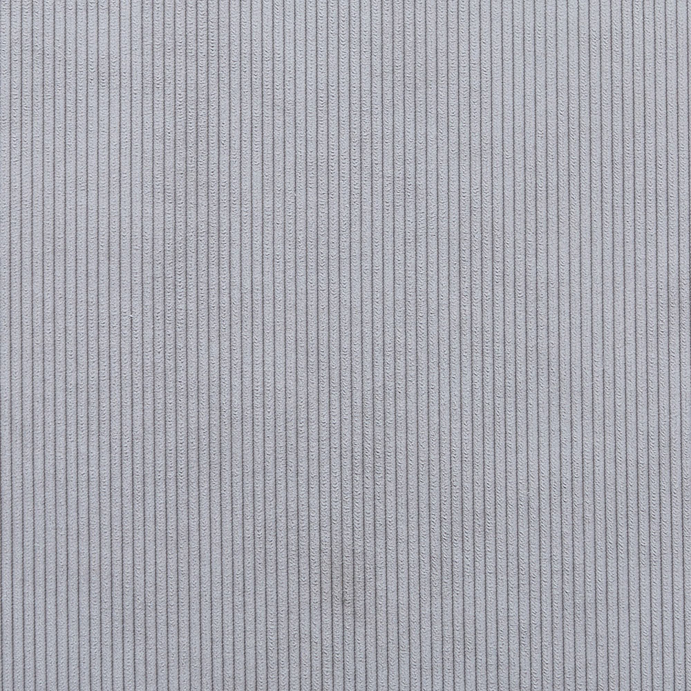 Core Products Aspen Set of 2 Light Grey Cord Fabric Swivel Dining Chair Image 7