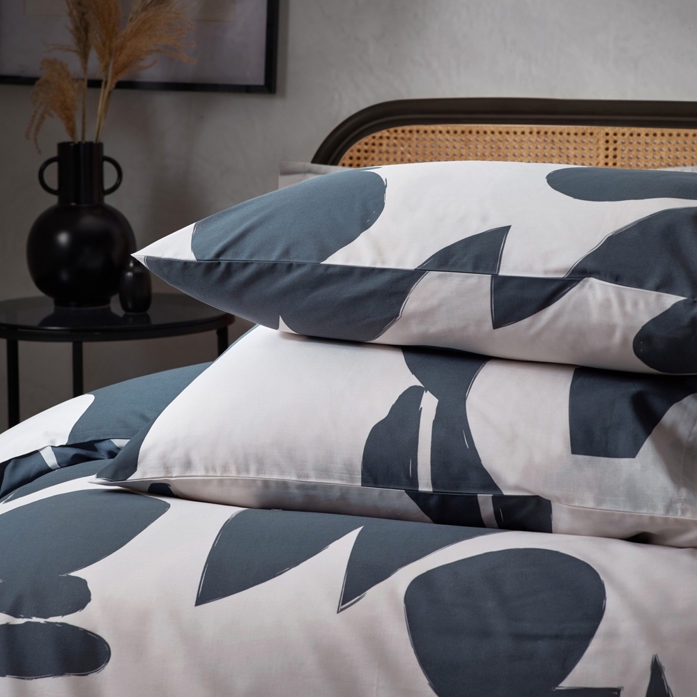 Hoem Meta Super King Dusk Abstract Geometric Duvet Set Image 2