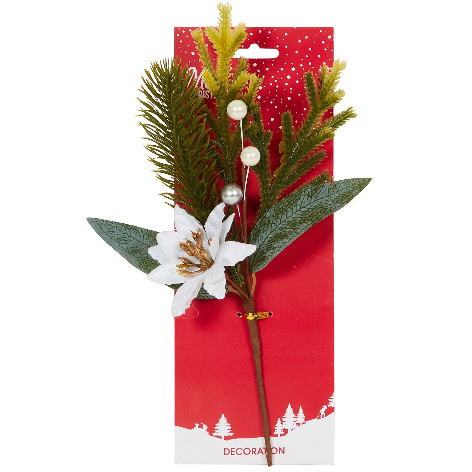 Branch Picks White - Green and White Image 3