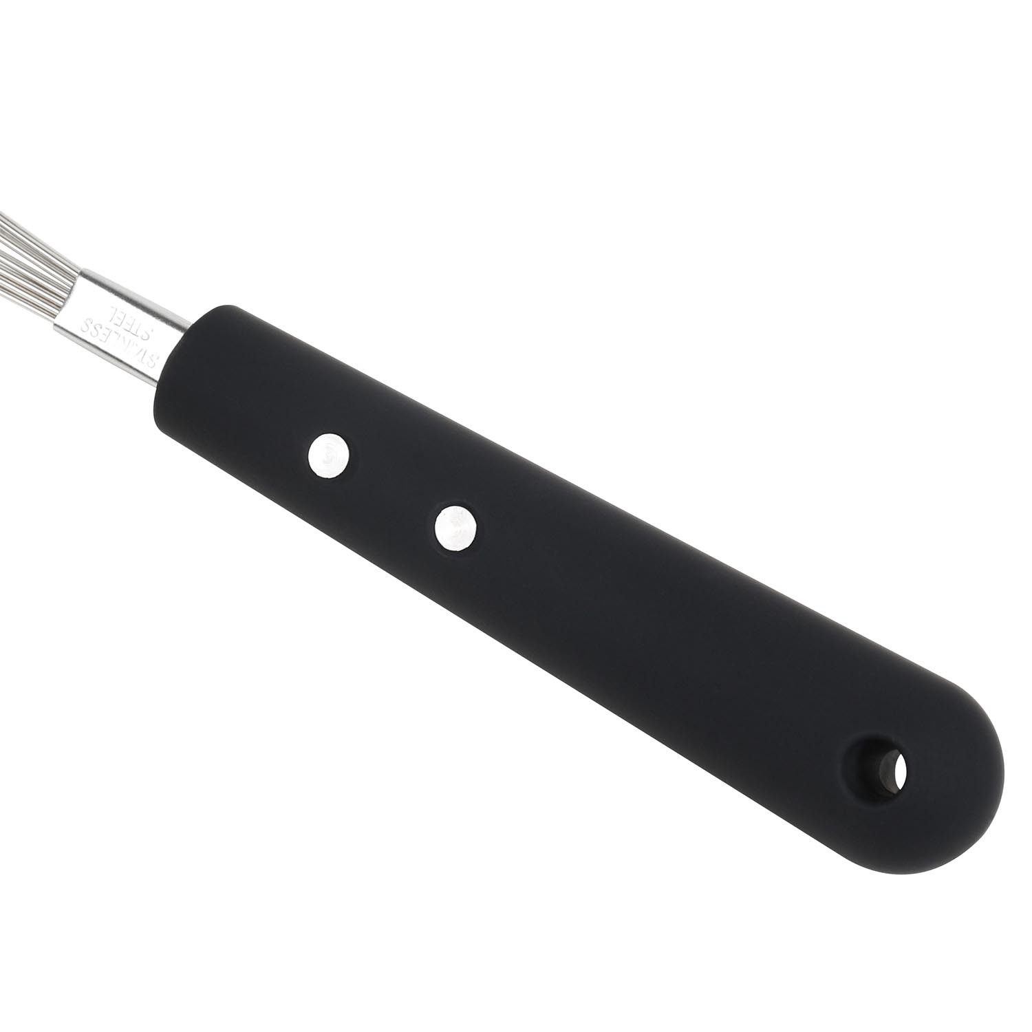 Kitchenmaster Whisk with Soft Touch Handle - Black Image 6