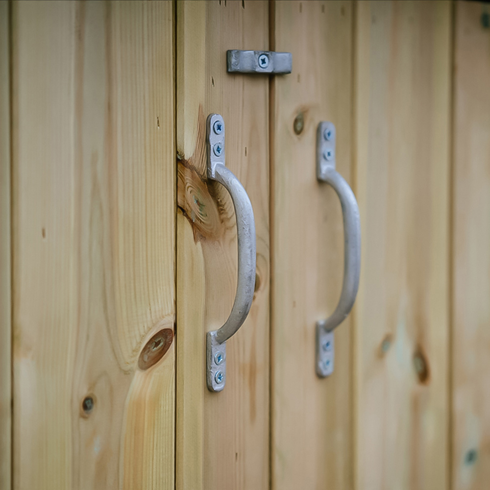 The Garden Village Chipping 7 x 4ft Large Bike Shed Image 7