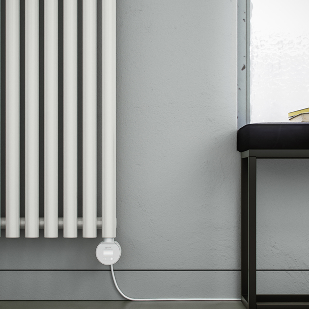 Terma Rolo-Room E Wi-Fi White Electric Radiator 1500W 2000 x 590mm Image 7