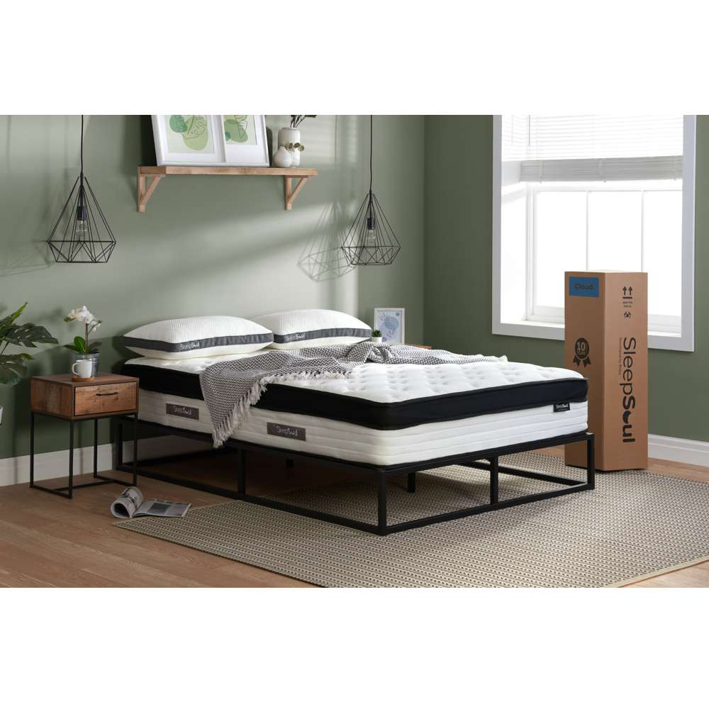 SleepSoul Cloud Single Pocket Spring Memory Foam Mattress Image 2