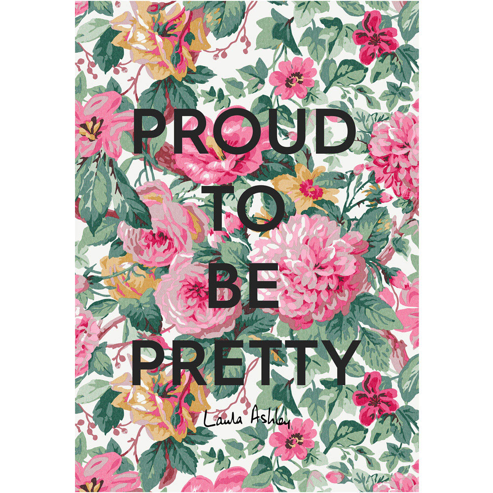 Laura Ashley Aveline Slogan Black Frame Wall Art 50 x 70cm Image 4