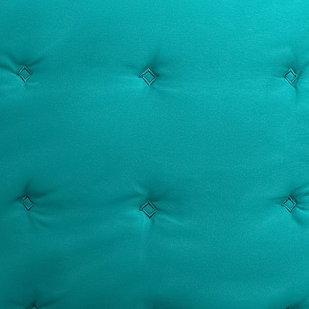 Intimates Boston Velvet Teal Filled Cushion 43 x 43cm 2 Pack Image 2