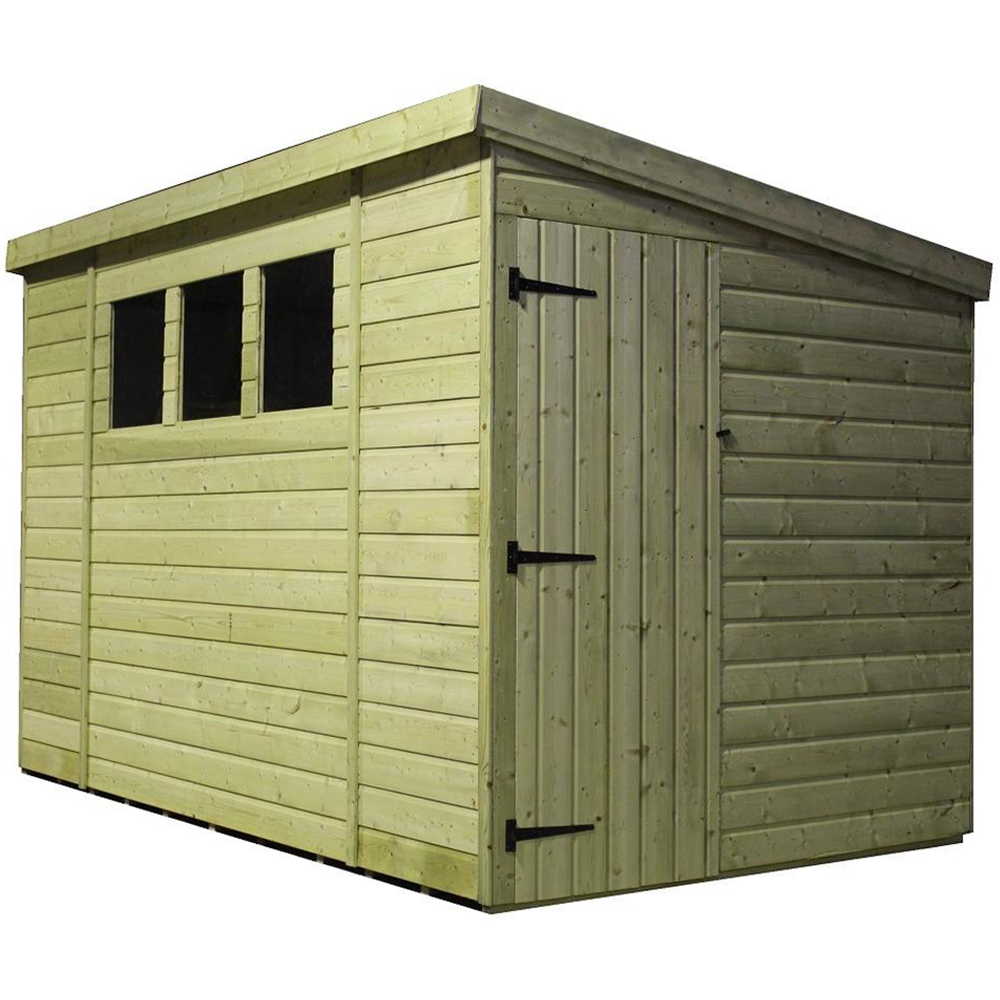 Empire Sheds 2500 9 x 6ft Tongue and Groove Pent Garden Shed Image 1