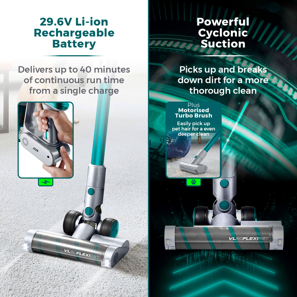 Tower VL80 3-in-1 Cordless Vacuum Cleaner 29.6V Image 6