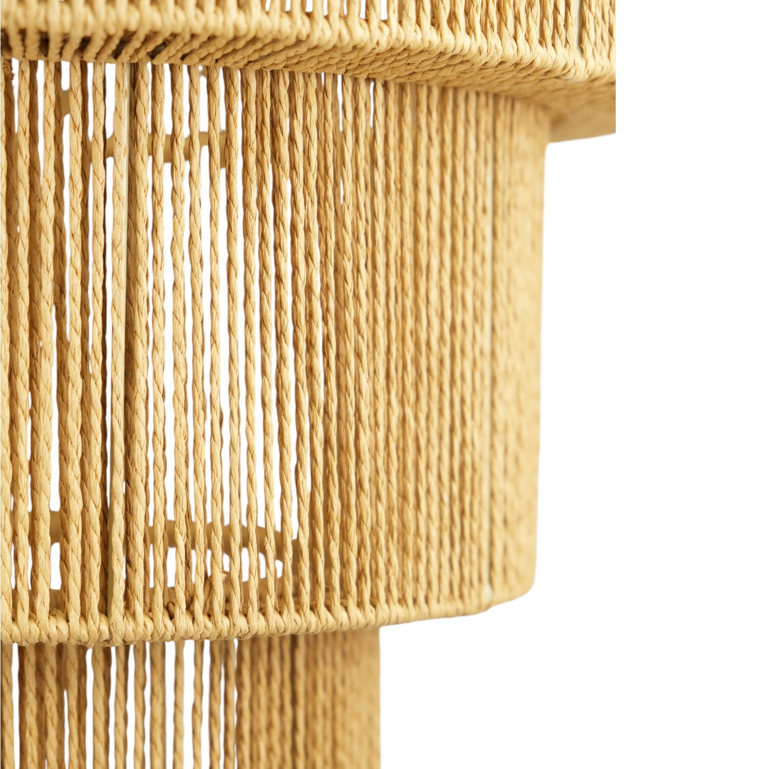 3 Tier Rope Shade Brown Image 6