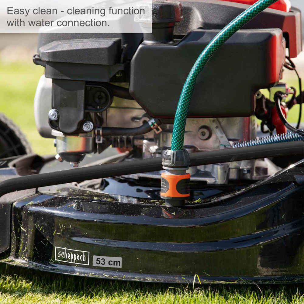 Scheppach MS225-53E Self-Propelled 53cm Petrol Lawn Mower Image 9