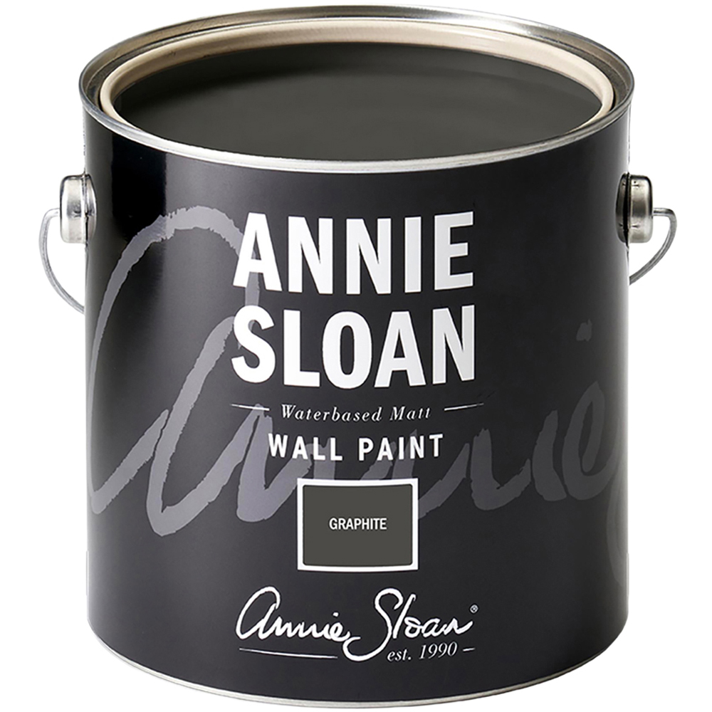 Annie Sloan Graphite Matt Wall Paint 2.5L Image 2