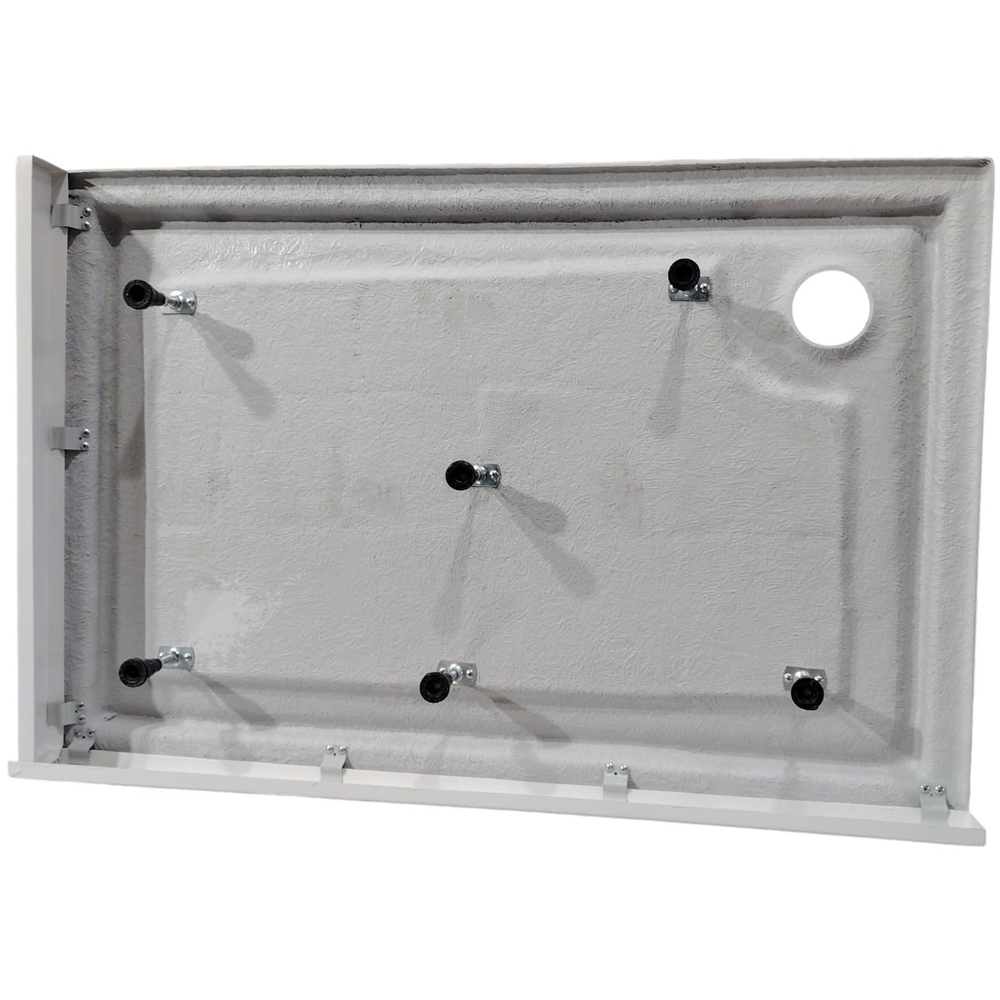 Bathstore 800-900mm White Quadrant Shower Tray Riser Kit with Legs Image 2