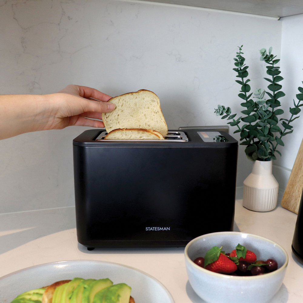 Statesman SKT02918B Black 2 Slice Digital Toaster 900W Image 9