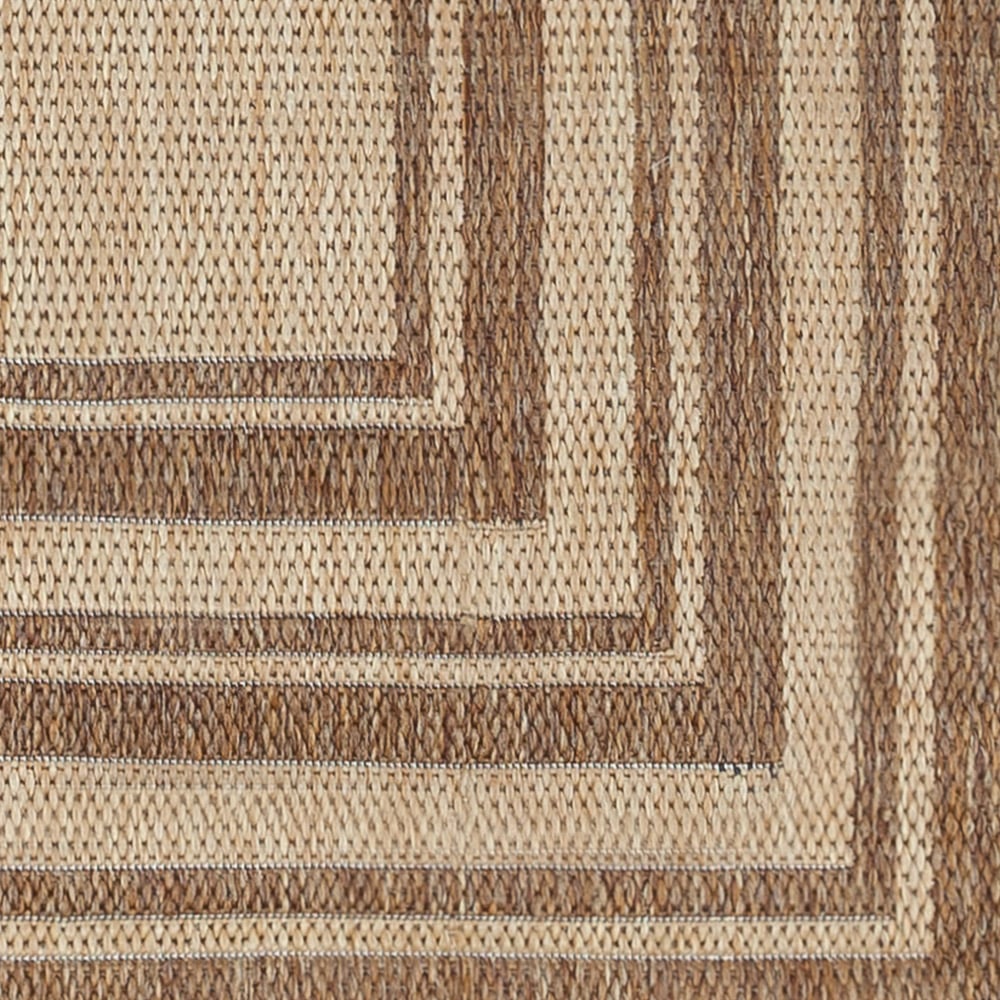 Yard Camber Cream Jute Effect Indoor and Outdoor Rug 120 x 170cm Image 2