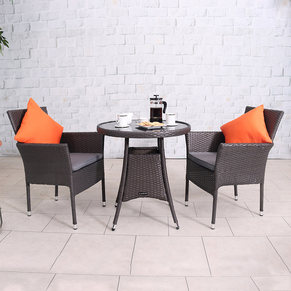 Royalcraft Malaga 2 Seater Bistro Set Image 1