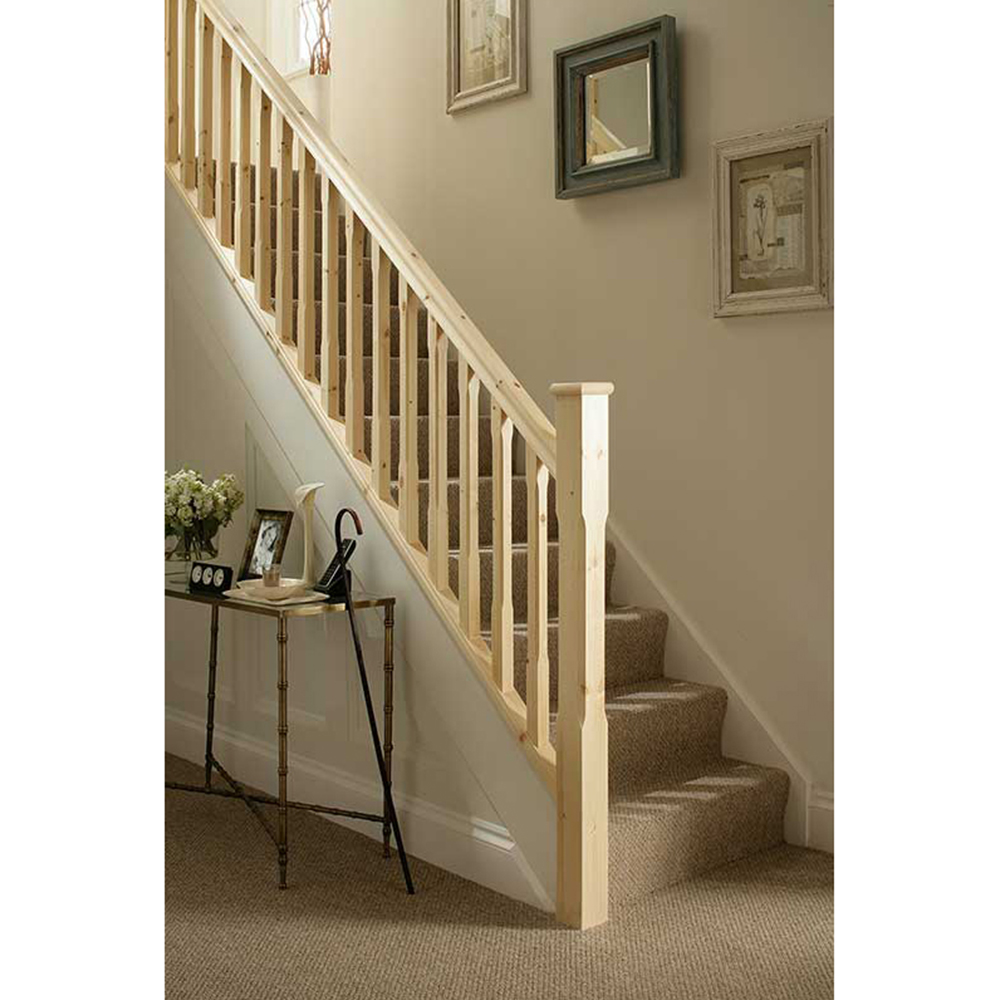 Blueprint Joinery Benchmark Pine Stop Chamfered Stair Spindle Trade 20 Pack Image 2