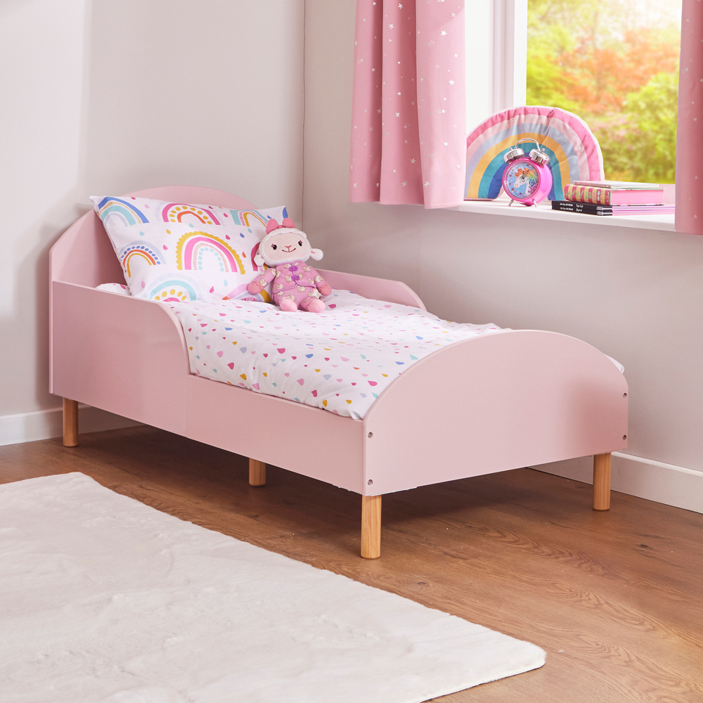 Liberty House Toys Kids Pink Toddler Bed Image 7