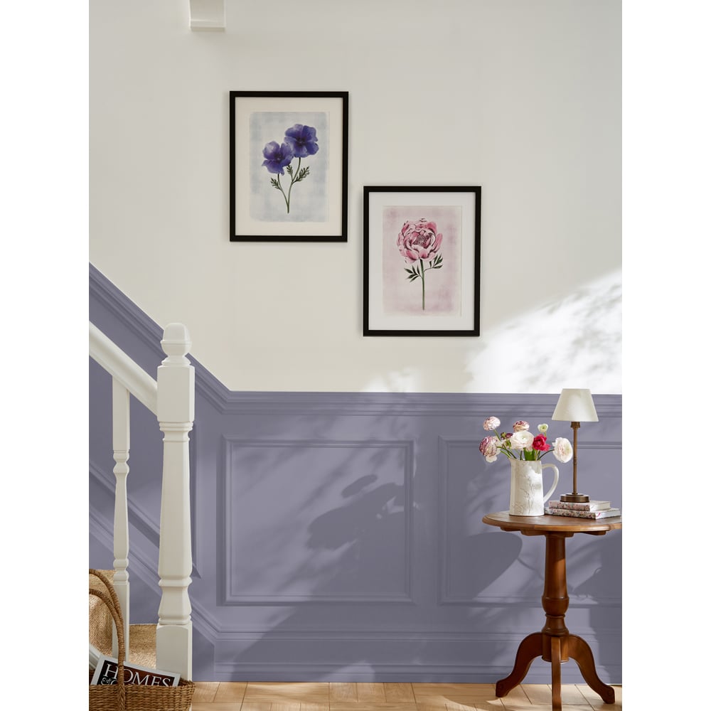 Laura Ashley Anemone Floral Black Frame Wall Art 70 x 100cm Image 2