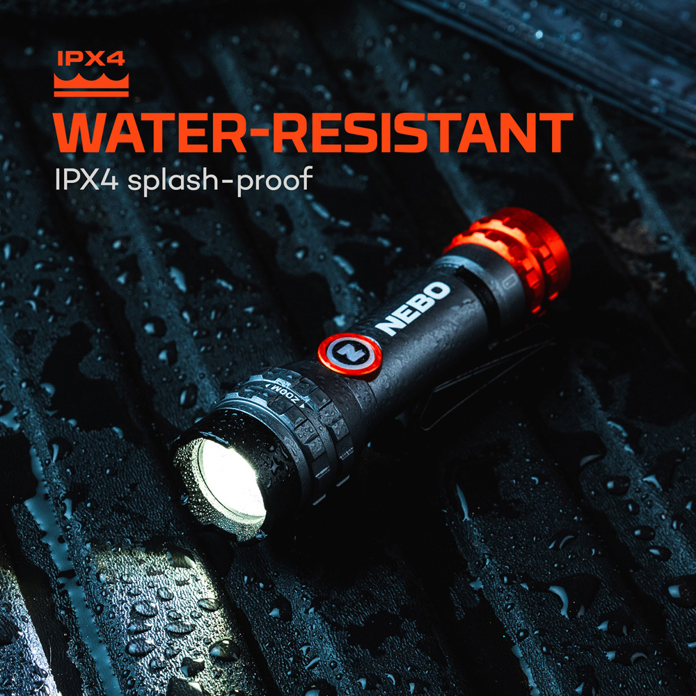Nebo Davinci 450L Flex 450 Lumens Rechargeable Pocket Torch with 6x Zoom and Magnetic Base Image 8
