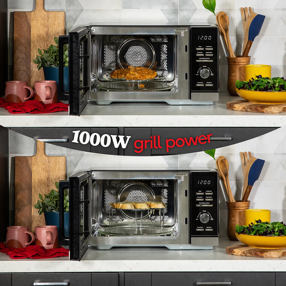 Russell Hobbs RHM2501B Black 25L Digital Combination Microwave 900W Image 5