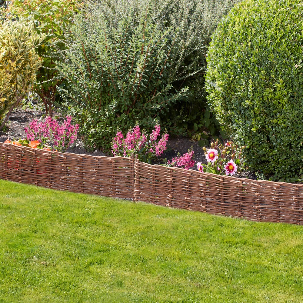 Garden Gear Willow Border 100 x 35cm 10 Pack Image 2
