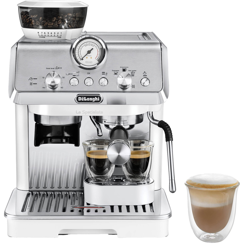 De'Longhi EC9155.WH White La Specialista Arte 1.2L Manual Coffee Machine Image 3