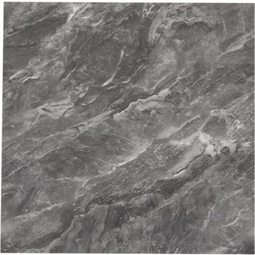 Living and Home Marble Patterned Dark Grey PVC Self Adhesive Wall Sticker 10 Pack Image 6