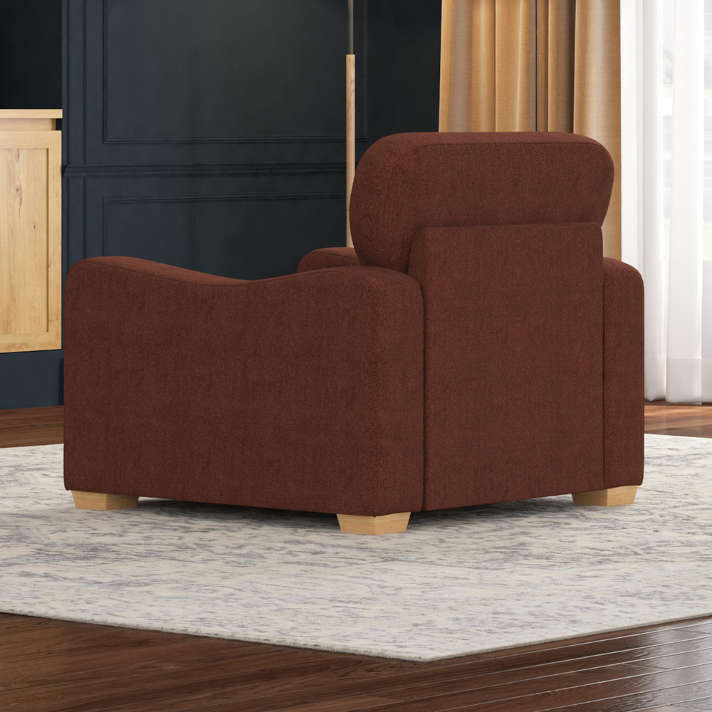 Theadford Brick Venice Fixed Back Armchair Image 6