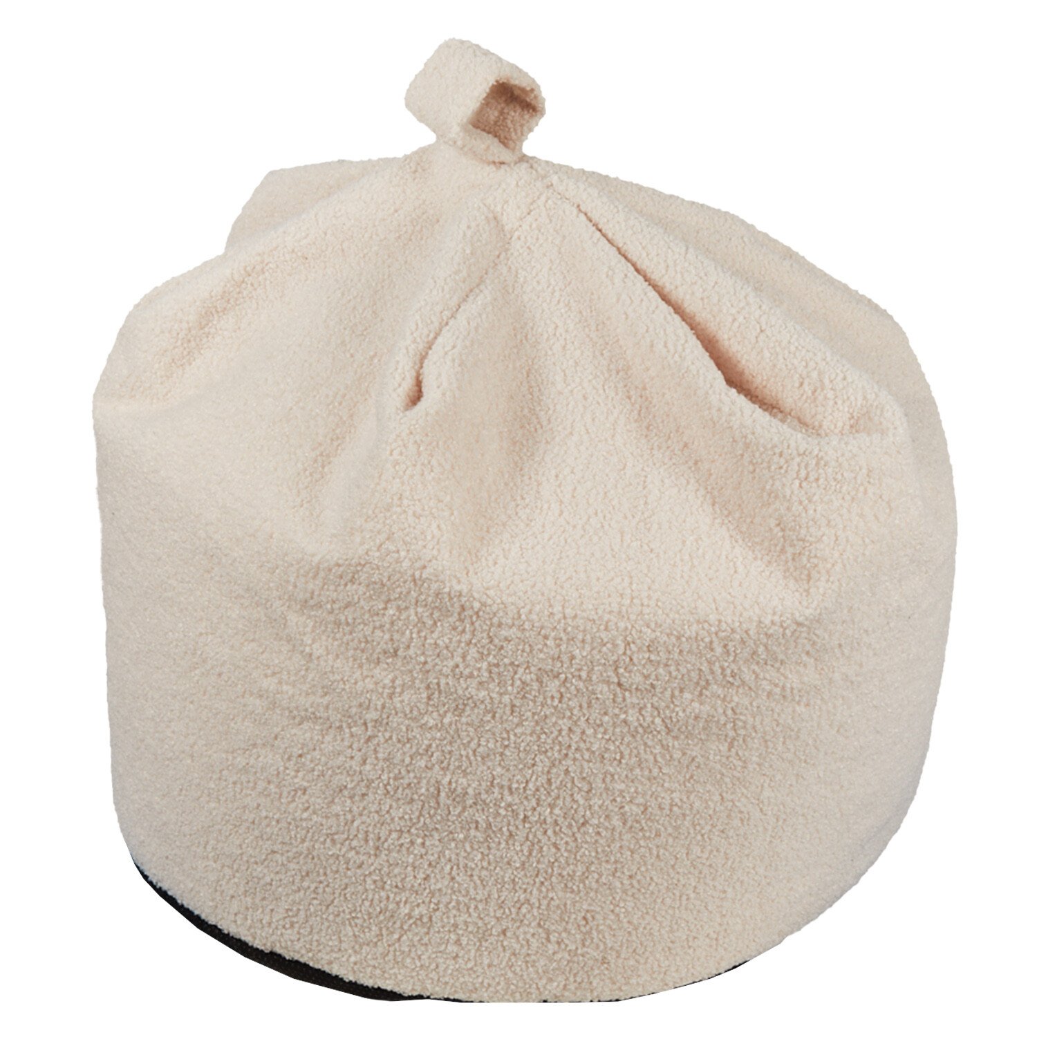 Boucle Bean Bag Ivory - Ivory Image 2