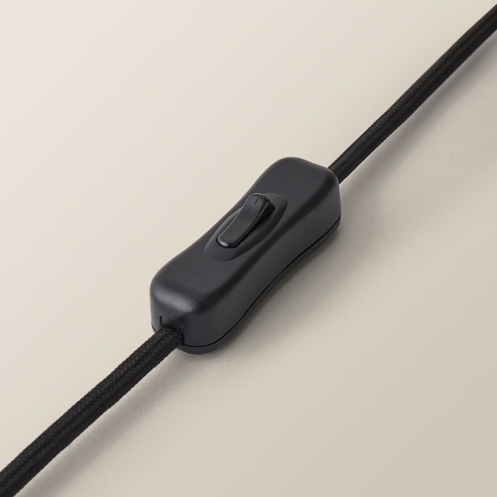 ValueLights Christina Black Velvet and Gold Palm Leaf Table Lamp with Bulb Image 4