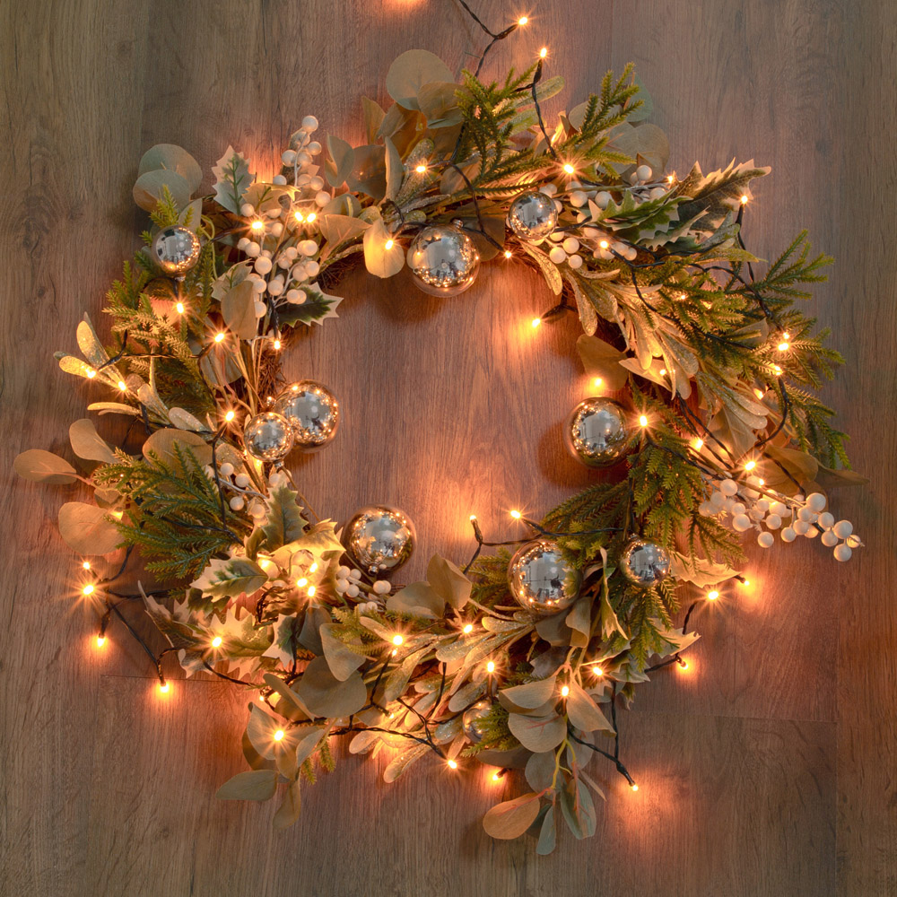 The Christmas Workshop 300 Warm Gold LED String Light Image 1