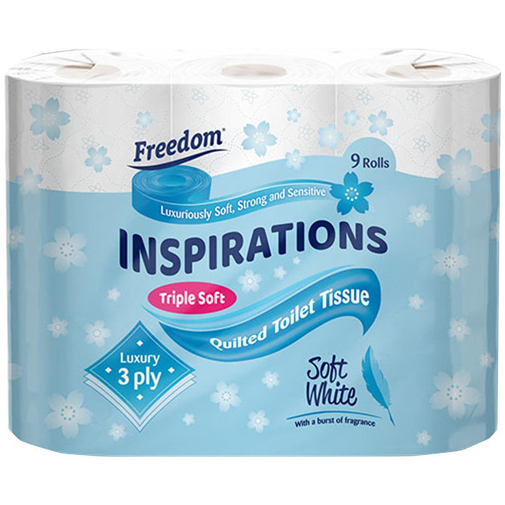 Freedom White Toilet Paper 3 Ply with Rhino Jumbo Kitchen Towel 4 Pack Image 6