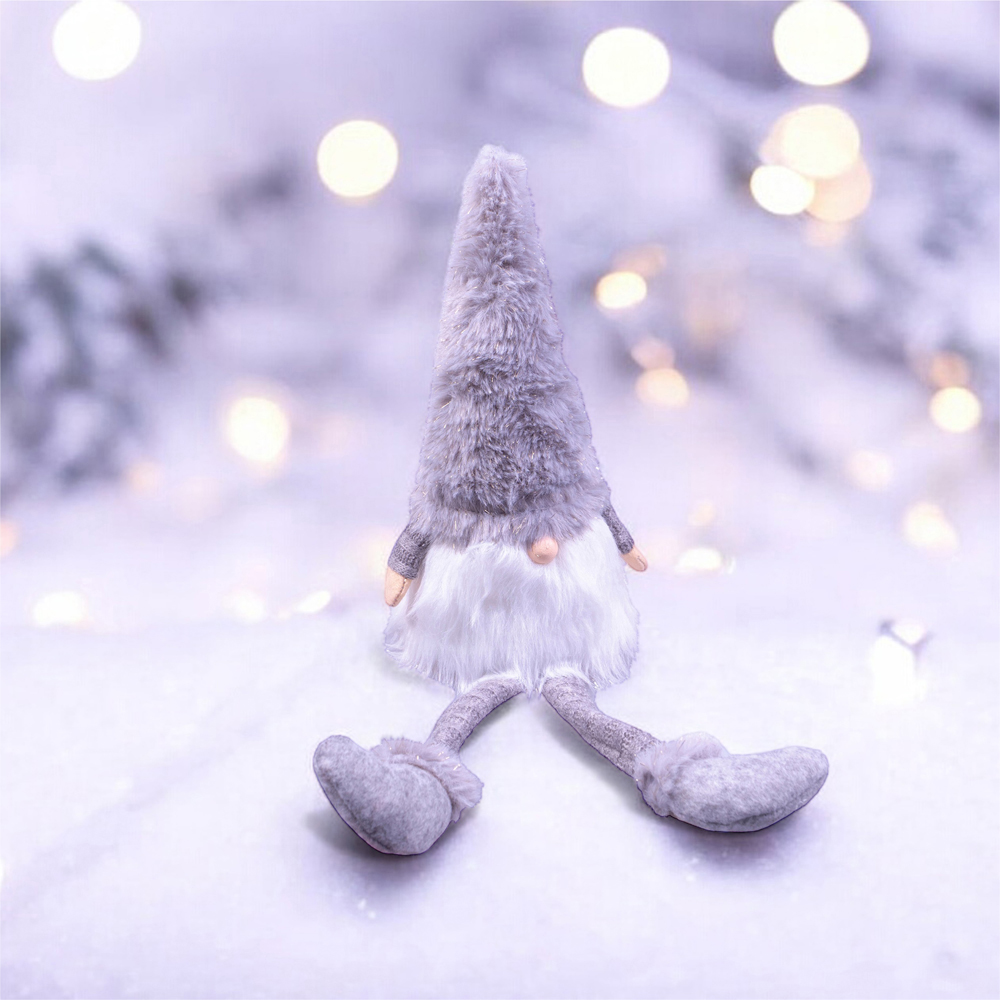 St Helens Grey Long Legged Sitting Henderick Gonk Decoration Image 2