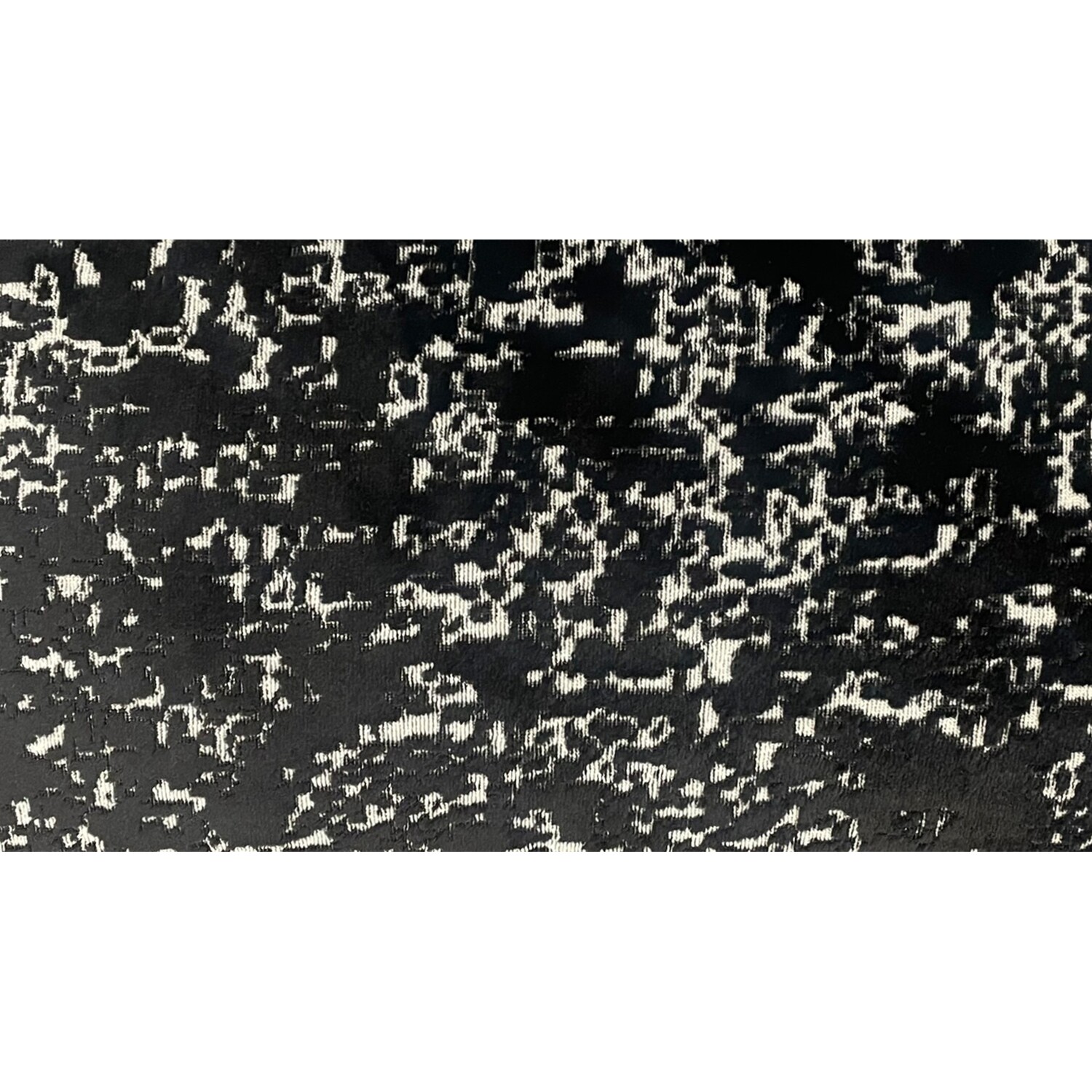 Divante Aster Jacquard Cushion - Black Image 3