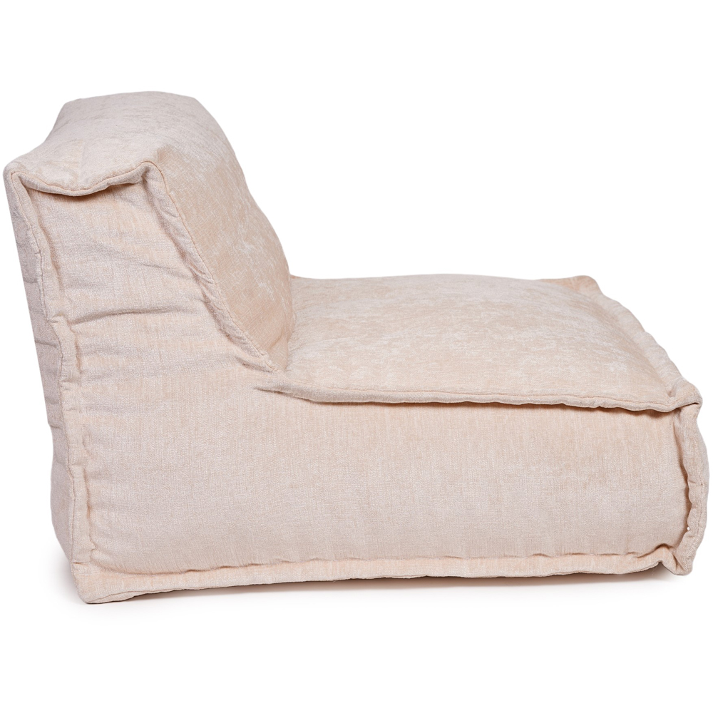 Kaikoo Cream Hand Quilt Lounger Image 4