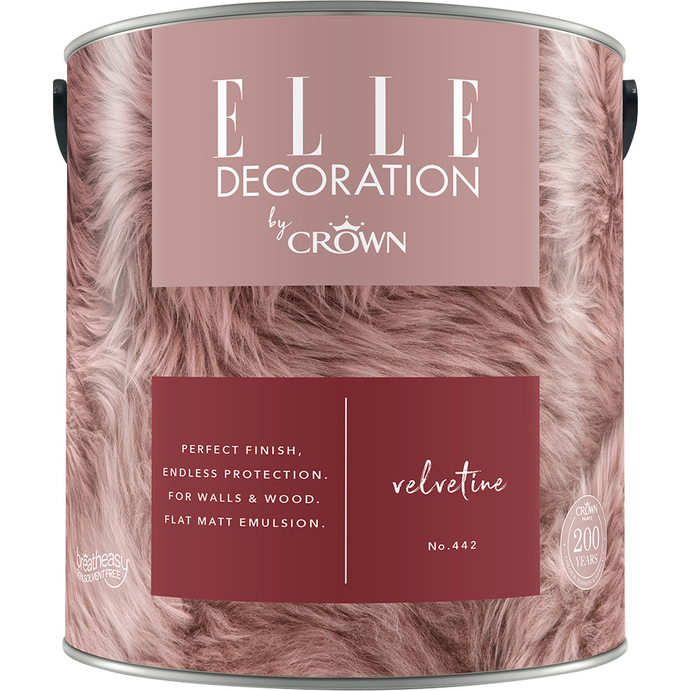 Elle Decoration Velvetine 442 Flat Matt Emulsion Paint 2.5L Image 2