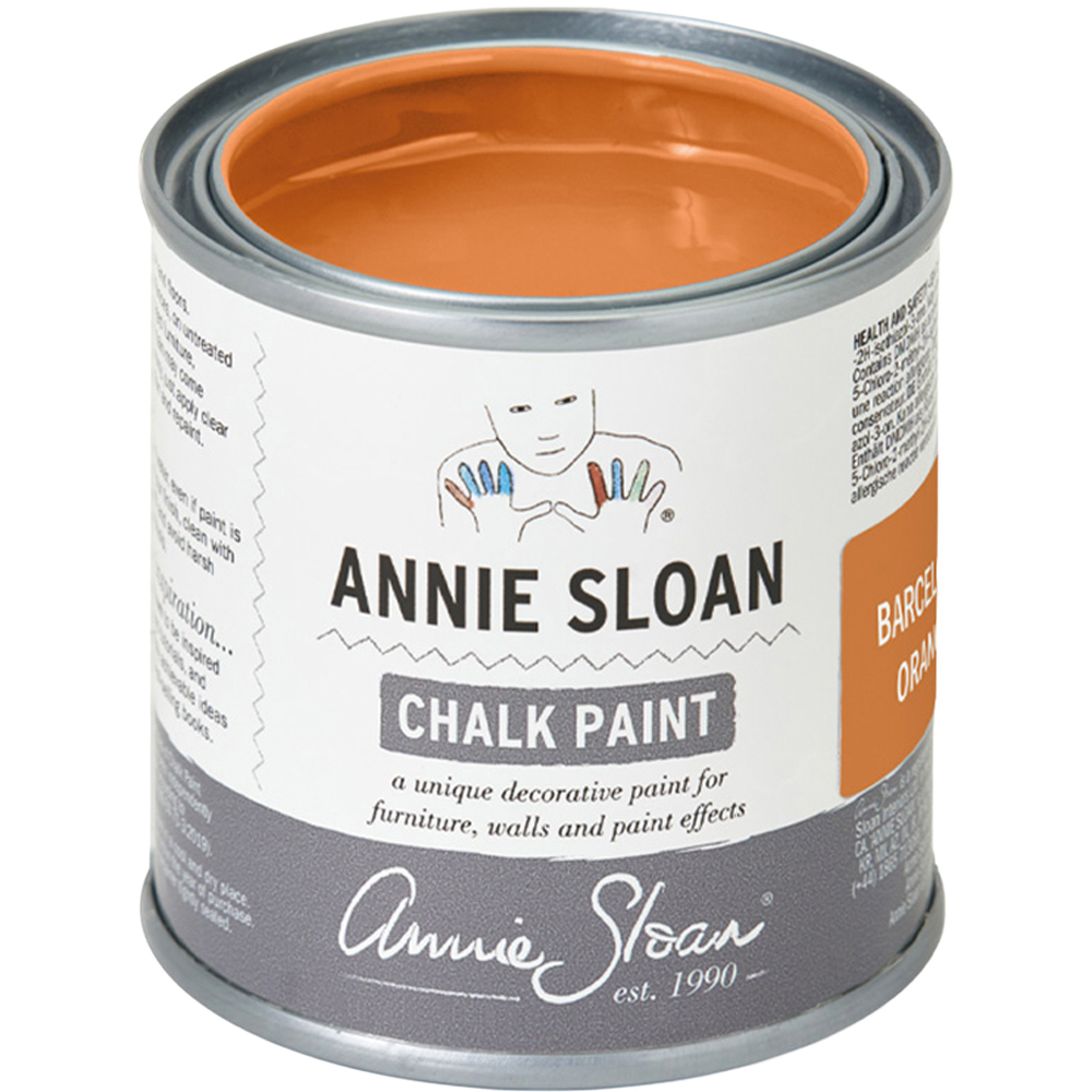 Annie Sloan Barcelona Orange Matt Chalk Paint 120ml Image 2
