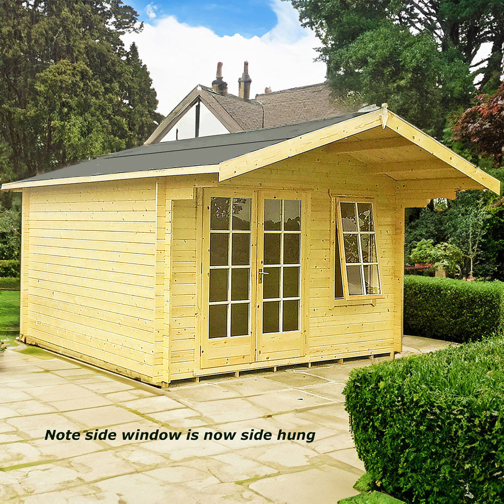 Shire Glenmore 12 x 12ft Log Cabin Image 2