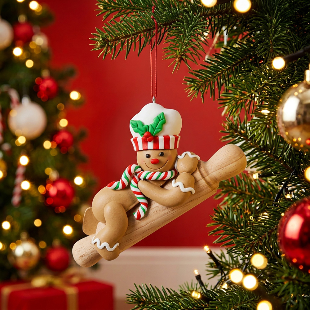 Rolling Pin Gingerbread Decorations Image 3
