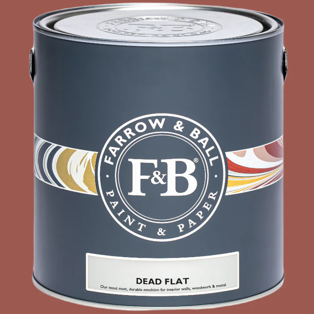 Farrow & Ball Dead Flat Picture Gallery Red Matt Paint 2.5L Image 2