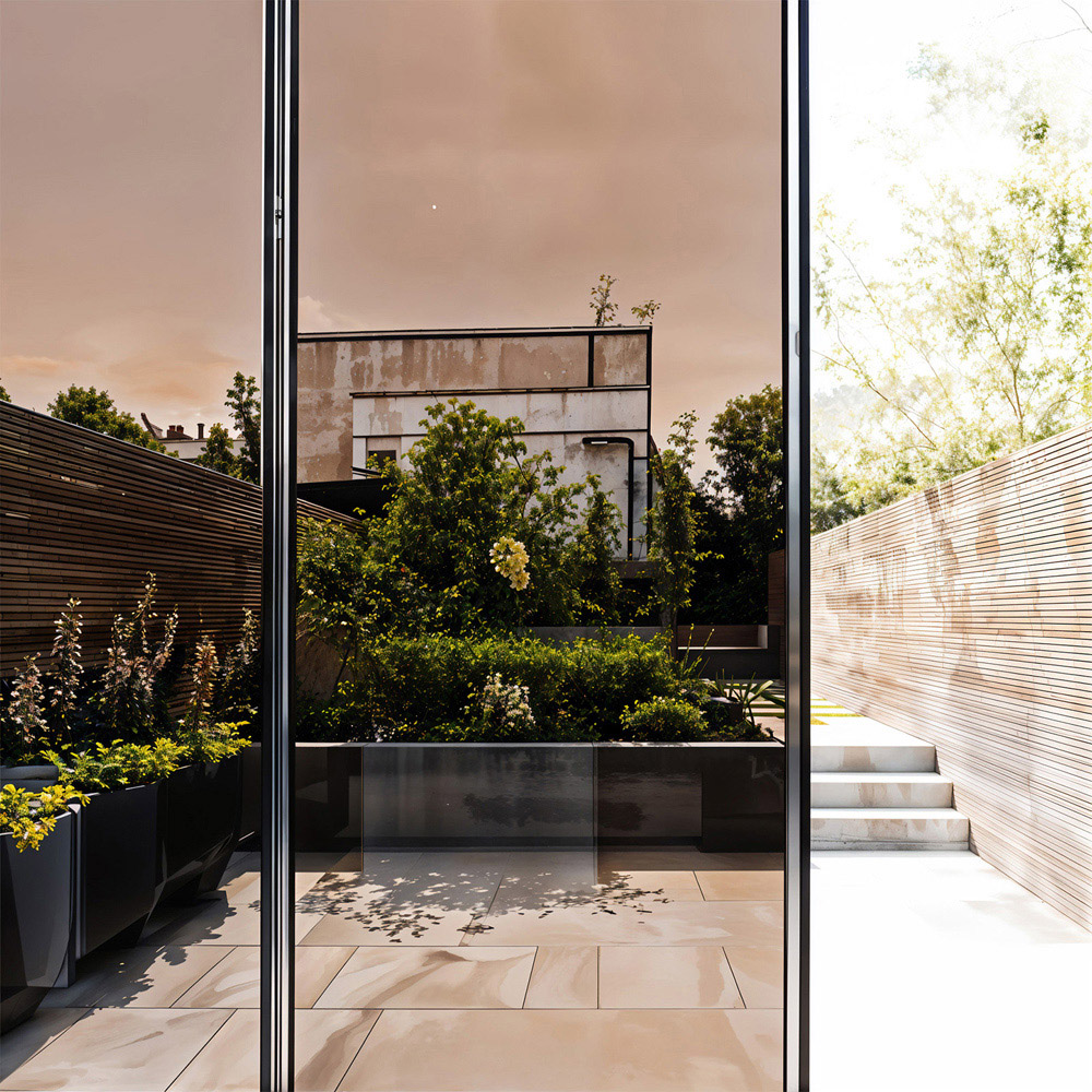 Living and Home Brown Silver One Way Sun Blocker Window Privacy Film 76 x 200cm Image 3