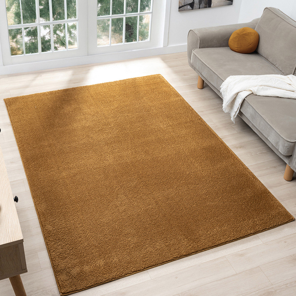 Desire Rugs Comfy Gold Anti Slip Felt Backing Rug 200 x 280cm Image 2