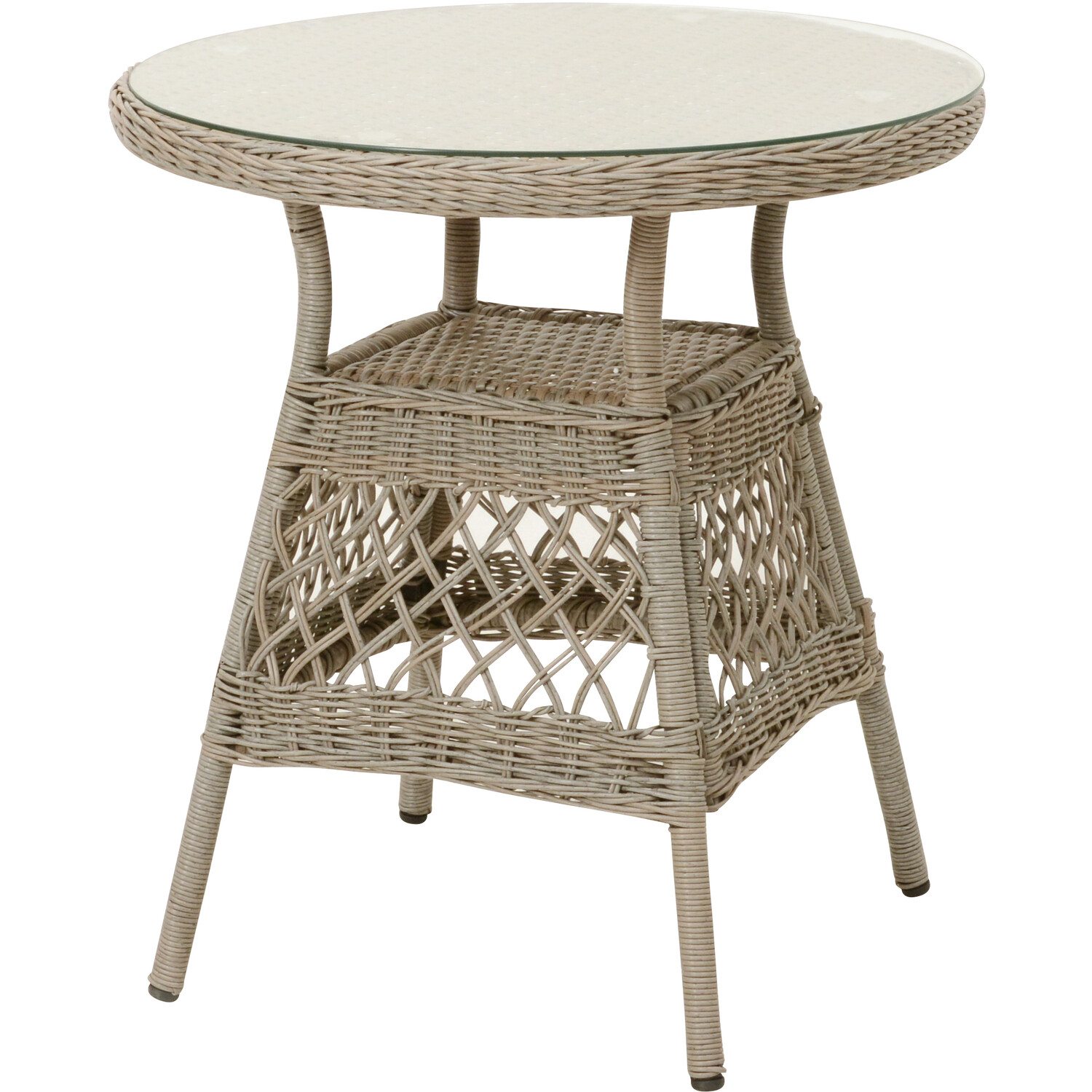 Malay Granada 2 Seater Natural Bistro Set Image 2