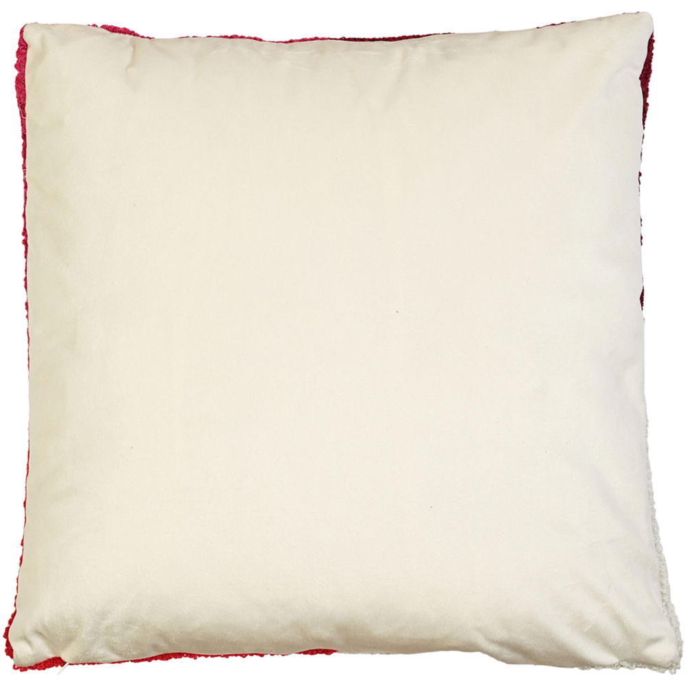 The Seasonal Gift Co. Multicolour Fa La La Hook Cushion 50 x 50cm Image 4