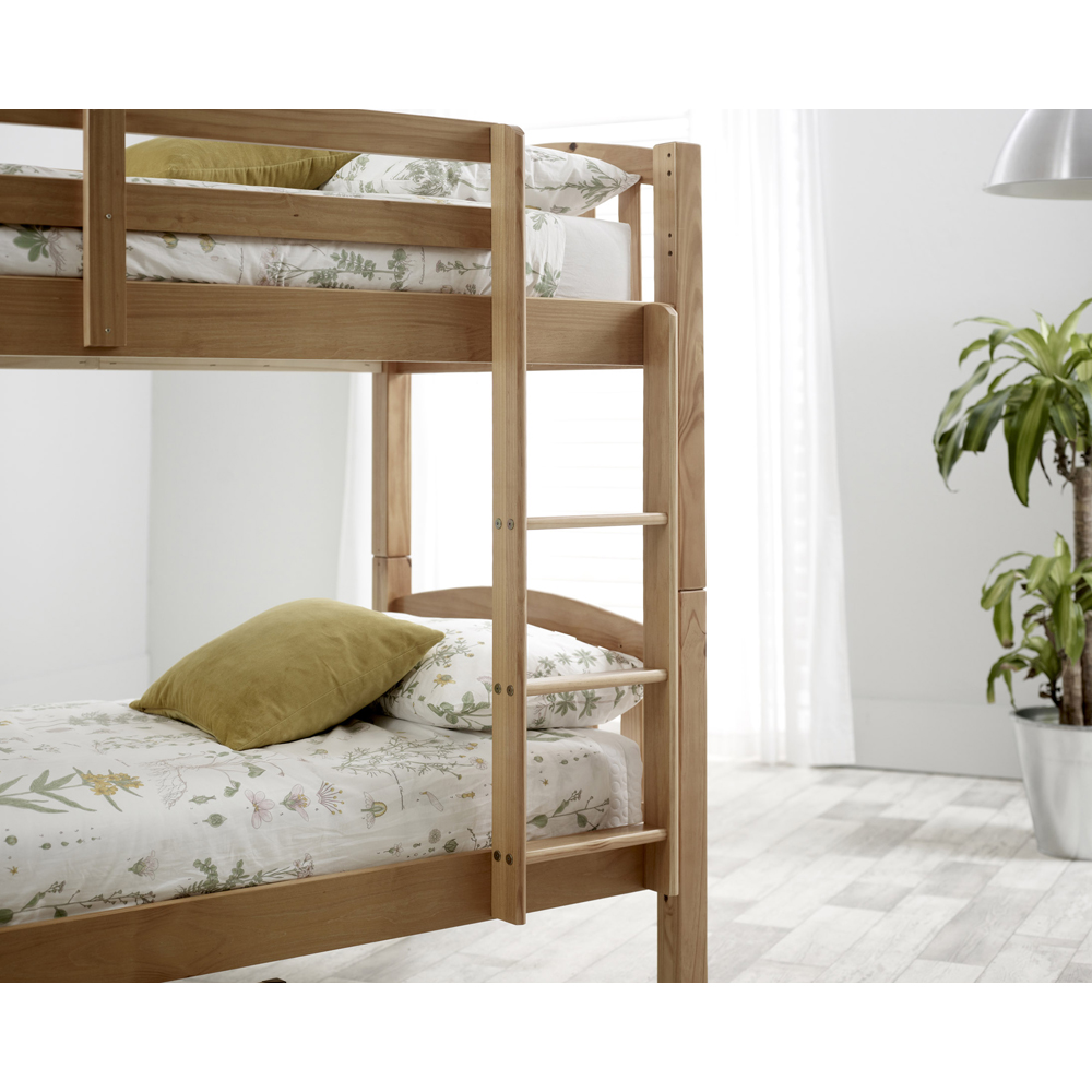 Mya Pine Bunk Bed with Orthopaedic Mattresses Image 4