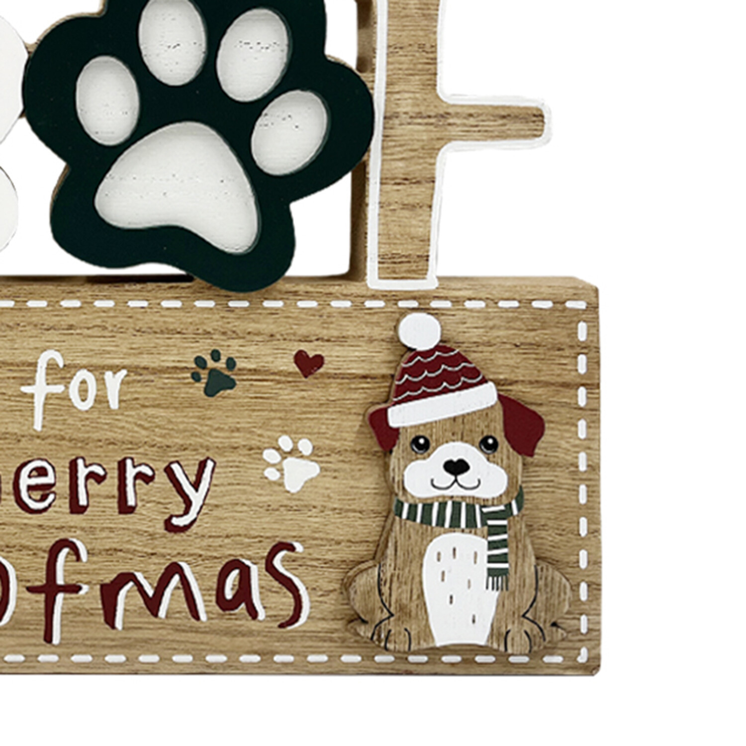 Christmas Pet Pun Plaque Image 4