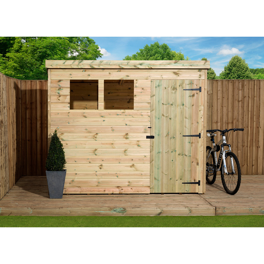 Empire Sheds 1500 8 x 7ft Tongue and Groove Pent Garden Shed Image 3