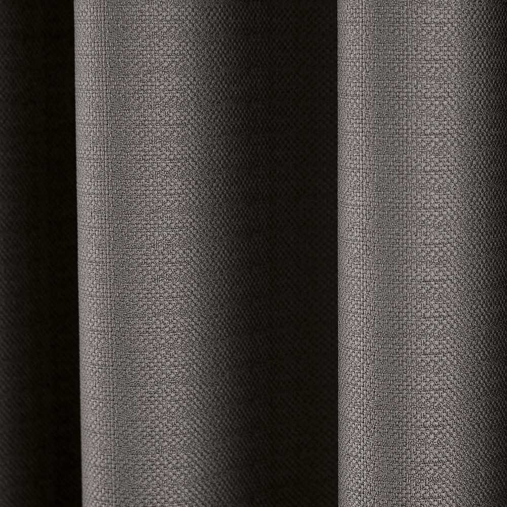Helena Springfield Eden Charcoal Lined Eyelet Curtains 168 x 137cm Image 3