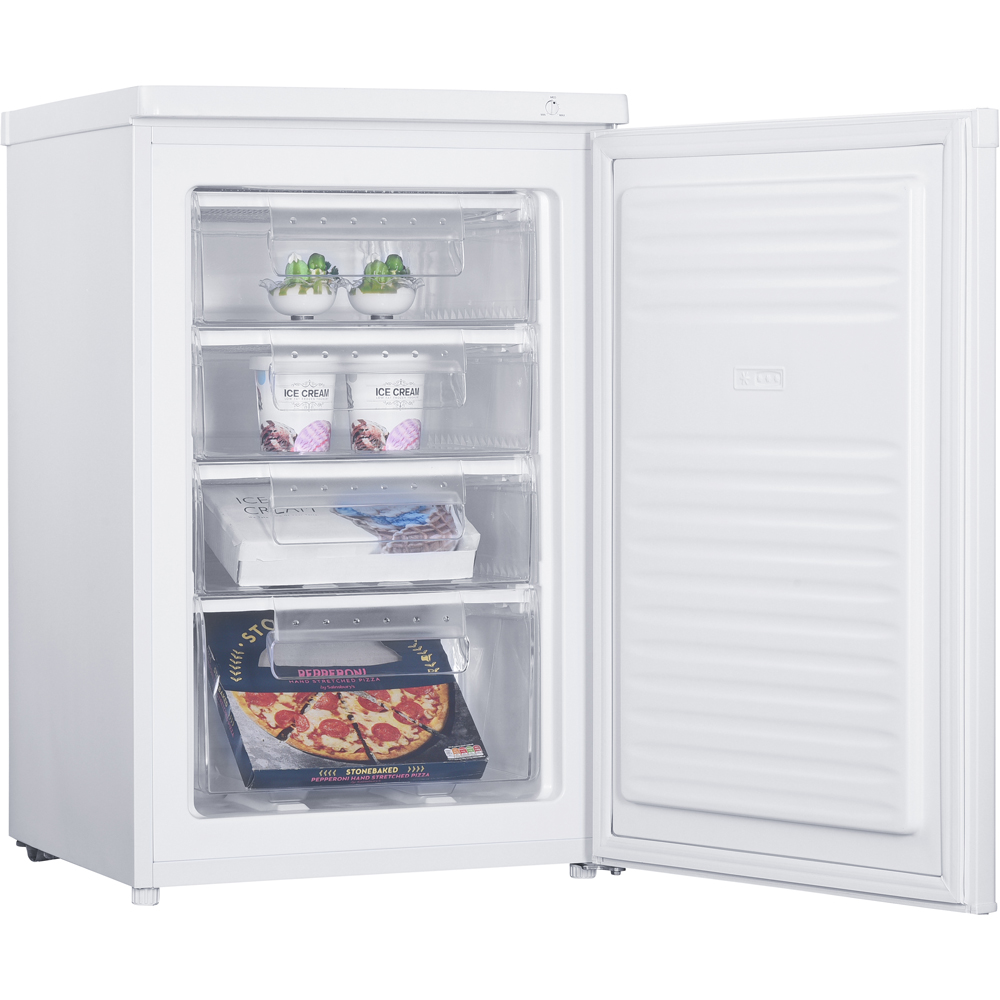 Haden HZ184W-E White 85L Under Counter Freezer Image 3