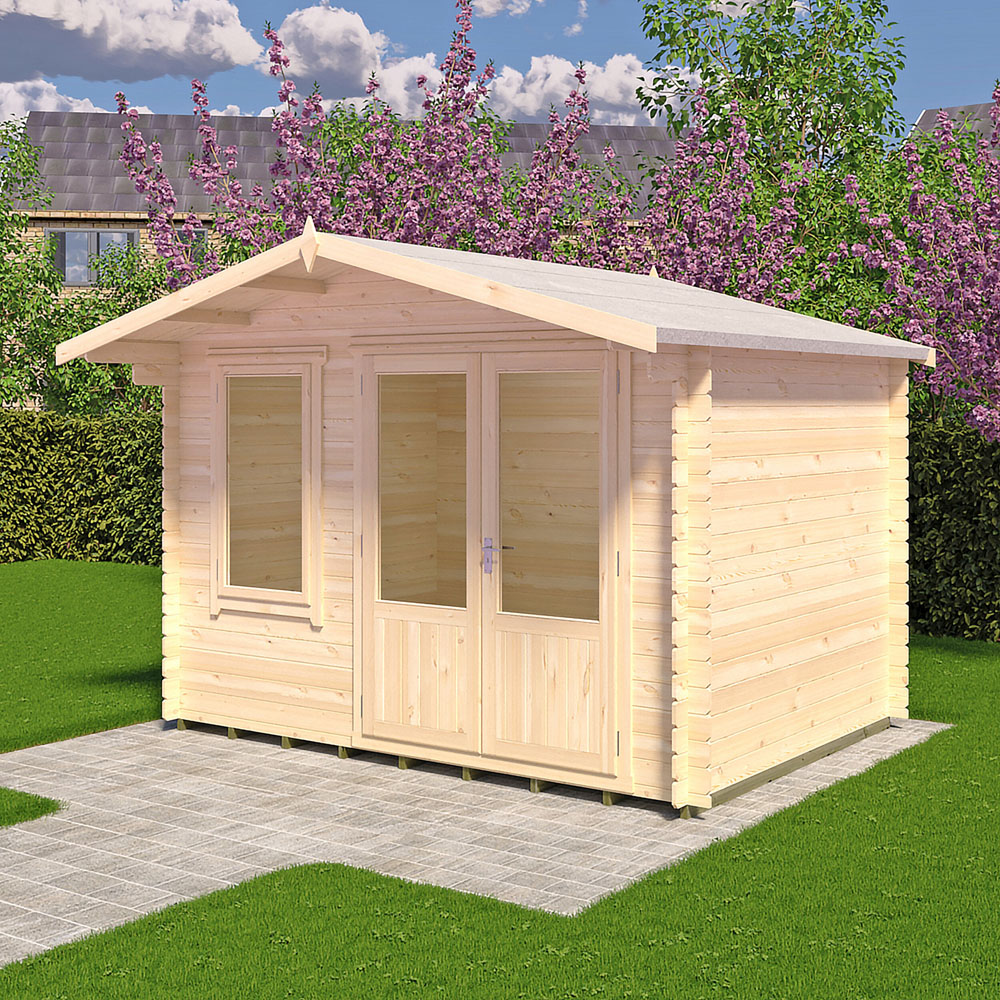 Shire Berryfield 11 x 8ft Wooden Log Cabin Image 2